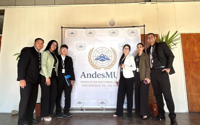 Facultad de Ciencias Jurídicas, Políticas y Sociales brilla en ANDESMUN 2026